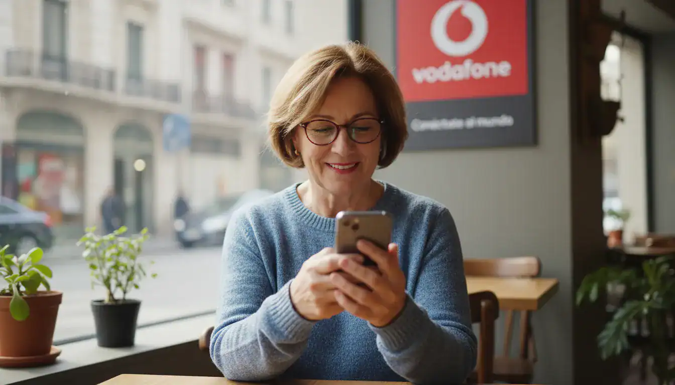 Tarifas para mayores de Vodafone