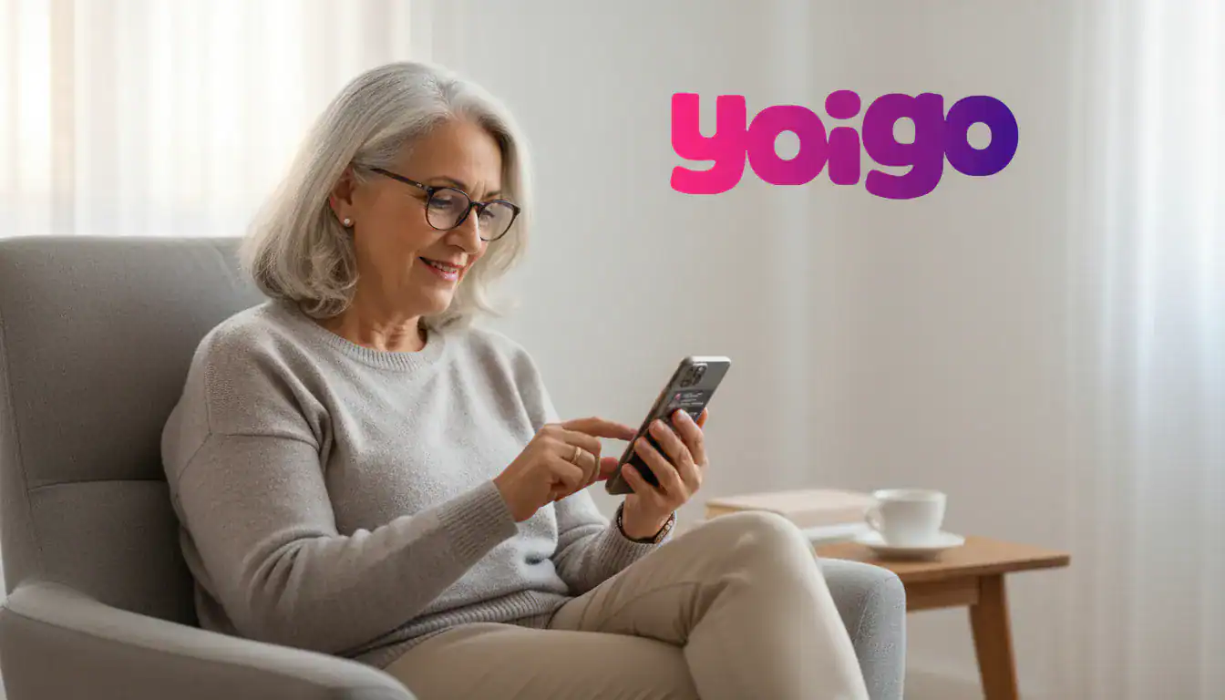 Tarifas para mayores de Yoigo