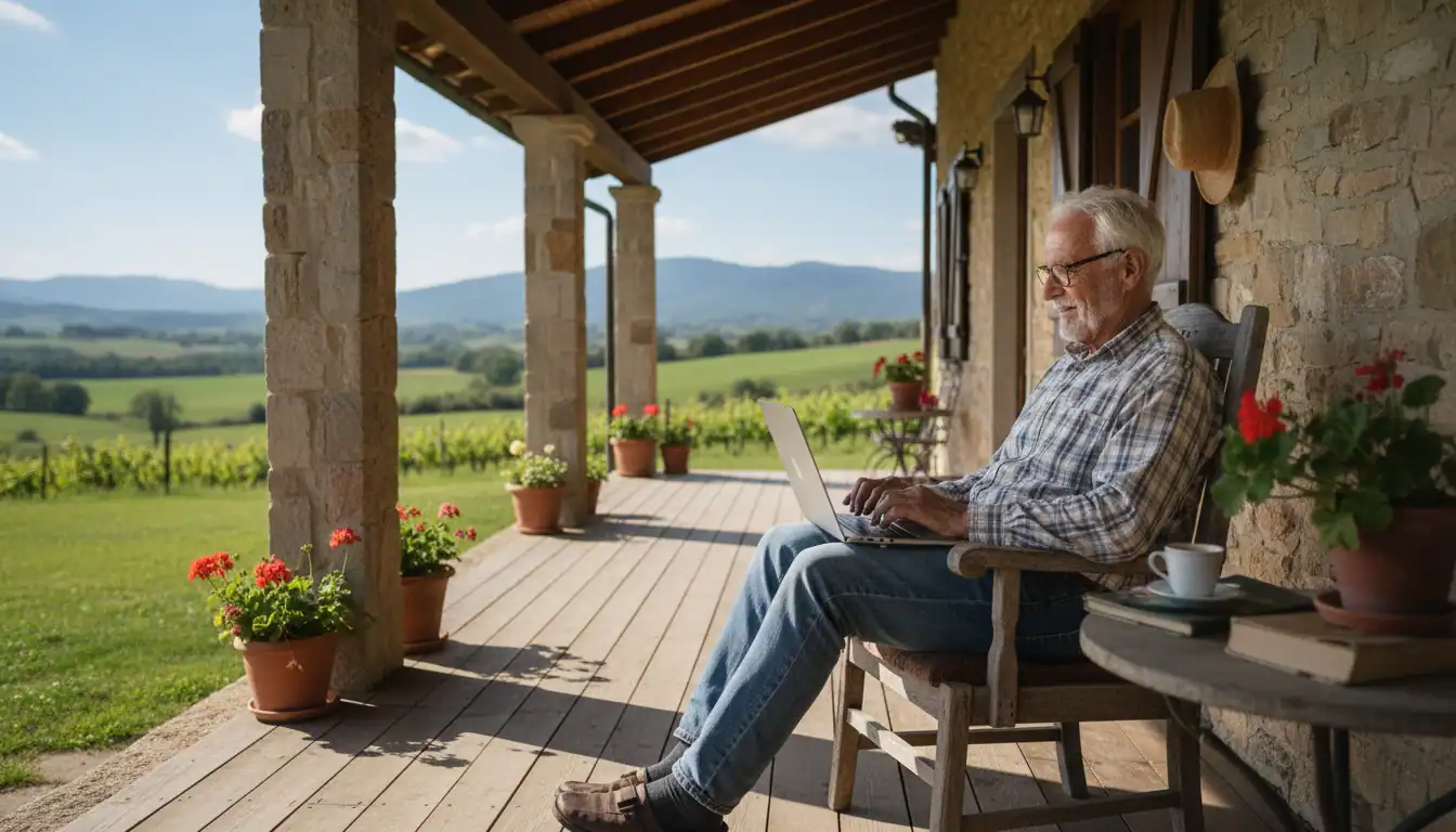 Tarifas de internet por satélite para mayores