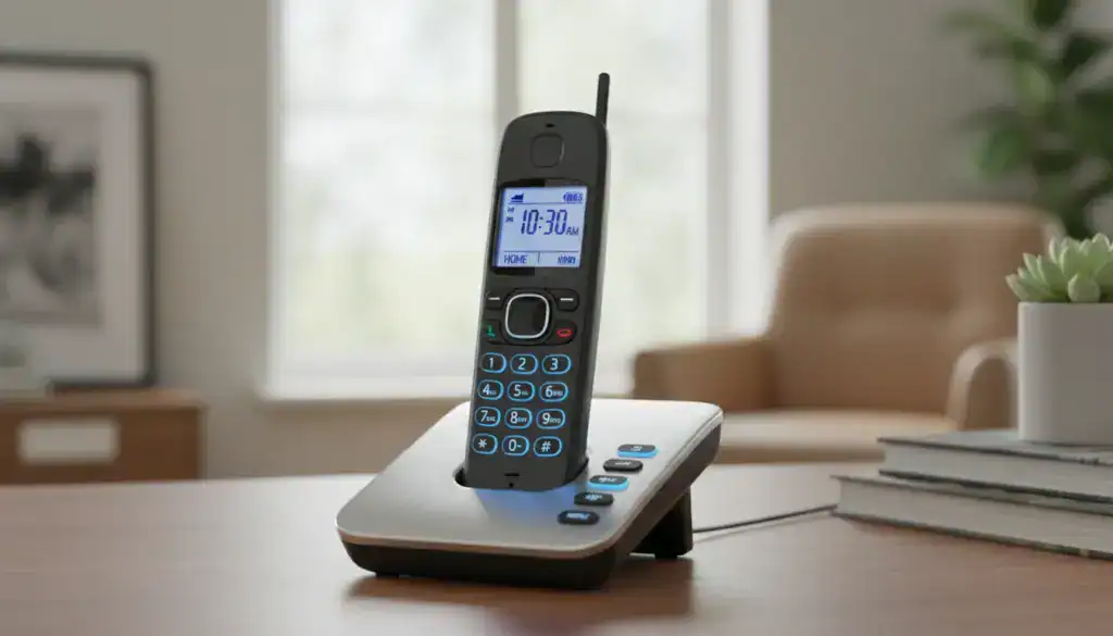 Teléfono inalámbrico para mayores