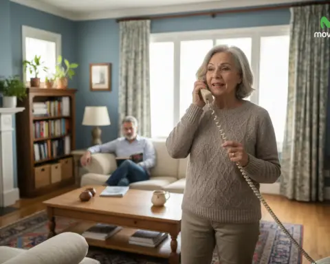 Tarifas Movistar de fijo y móvil para mayores